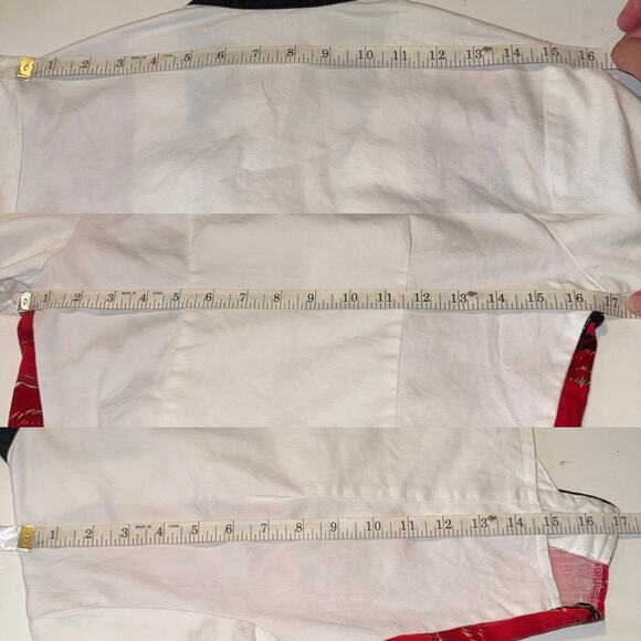 Vintage Cropped RoughRider Zip Front Sweetheart Cut Y2K Western Shirt Horses SM - Picture 7 of 8